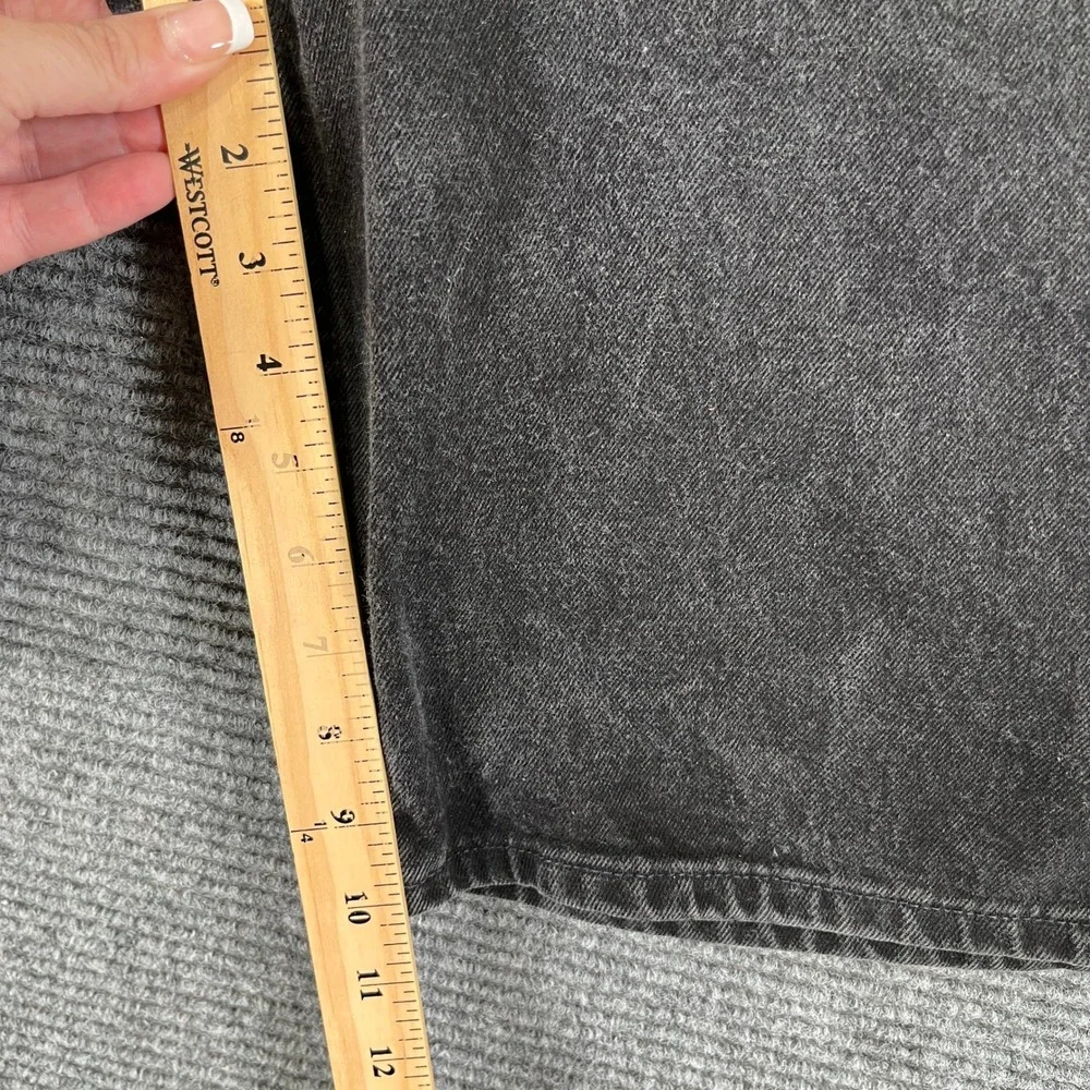 Vintage 90s Levis 550 Denim Jorts Mens 36 Relaxed Fit Faded Black Casual Shorts